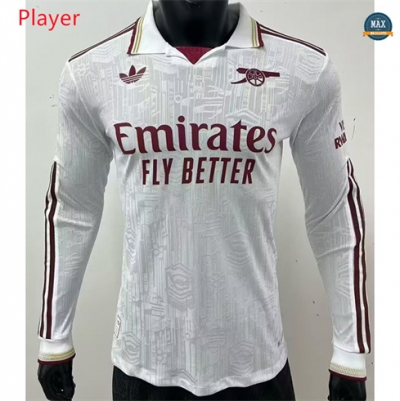 Maillot Foot Player Version 2025/26 Arsenal Third Manche Longue