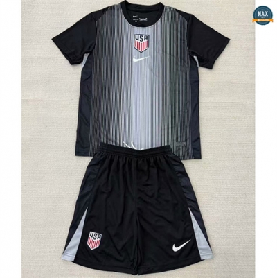 Max Maillot États-Unis Enfant Gardien de but Noir 2025/26