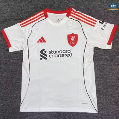 Max Maillot Liverpool Blanc 2025/26