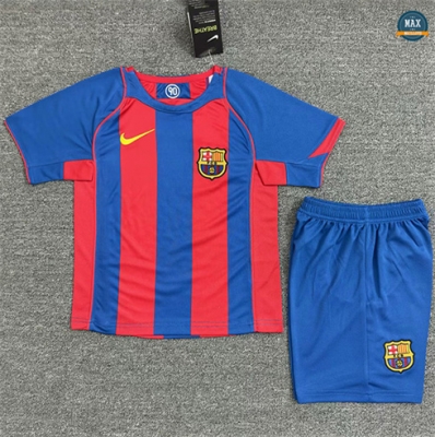 Max Maillot Retro 2004-05 Barcelone Enfant Domicile