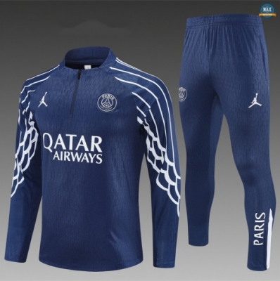 Maxmaillots Survetement Enfant PSG 2025/26 Bleu Marine Online