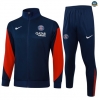 Maxmaillots Veste Survetement PSG 2025/26 Bleu Marine/Rouge discout