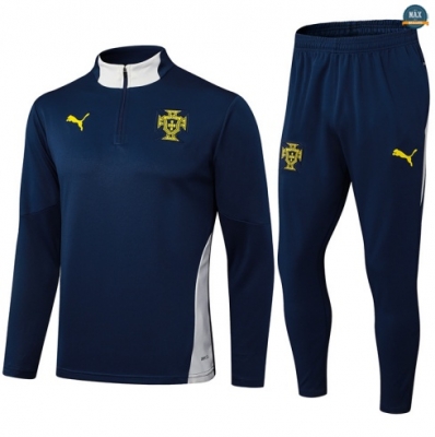 Maxmaillots Survetement Portugal 2025/26 Bleu Marine/Blanc personnalisé