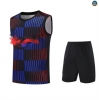 Maxmaillots Training Barcelone Ensemble Short Débardeur 2025/26 Bleu/Rouge/Noir discout