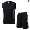 Maxmaillots Training Juventus Ensemble Short Débardeur 2025/26 Noir/Rose/Jaune Pas Chere