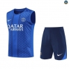 Maxmaillots Training PSG Ensemble Short Débardeur 2025/26 Bleu Pas Chere