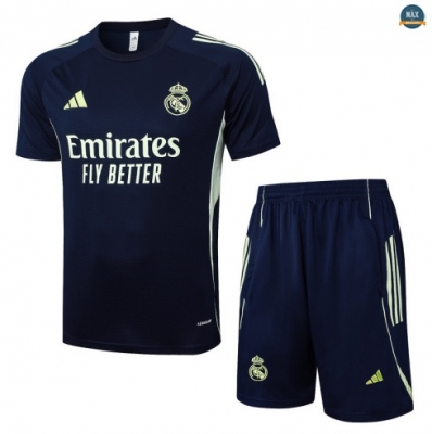 Maxmaillots Training Real Madrid + Short 2025/26 Vert/Vert Pas Cher