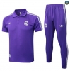 Maxmaillots Training Polo Real Madrid 2025/26 violet/Blanc Pas Cher