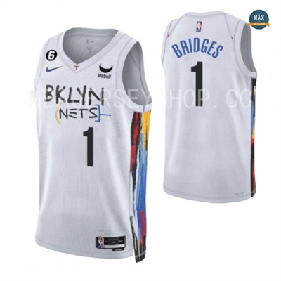 Max Maillots Mikal Bridges, Brooklyn Nets 2022/23 - City