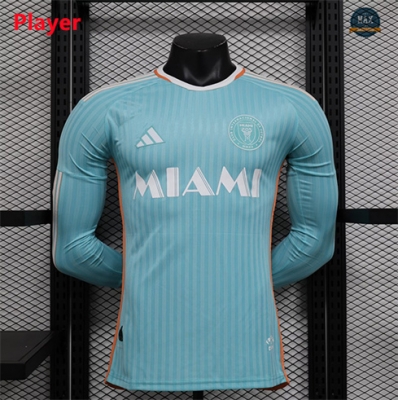 Max Maillots Player Version 2024/25 Inter Miami Third Manche Longue