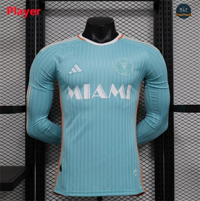 Max Maillots Player Version 2024/25 Inter Miami Third Manche Longue