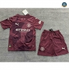 Max Maillot Manchester City Enfant bordeaux 2024/25