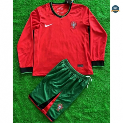 Max Maillots Portugal Enfant Domicile Manche Longue 2024/25
