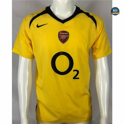 Max Maillots Retro 2005-06 Arsenal Exterieur