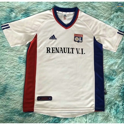Max Maillot Rétro 2001-02 Lyon Domicile
