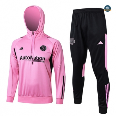 Vente Max Survetement à capuche Inter Miami 2024/25 rose pas cher fiable
