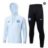 Marque Max Veste Survetement à Capuche Inter Milan 2024/25 gris clair pas cher fiable
