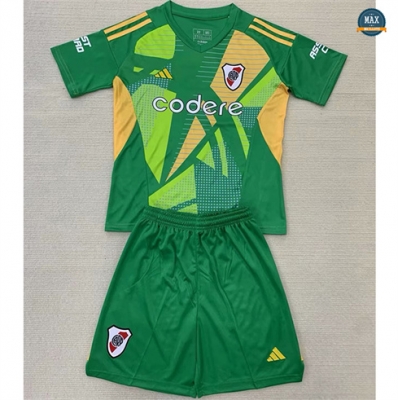 Maillots River plate fc Enfant Gardien De But Vert 2024/25