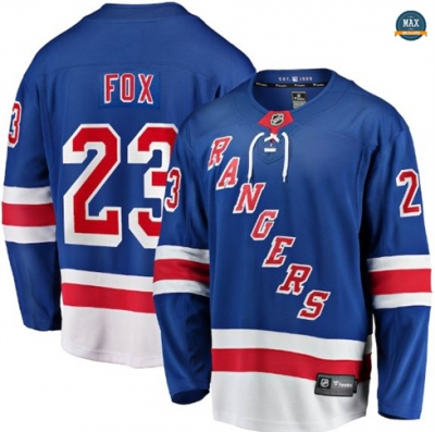 Max Maillots Adam Fox, New York Rangers - Domicile
