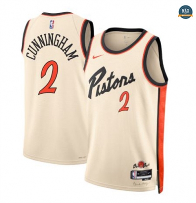 Max Maillots Cade Cunningham, Detroit Pistons 2024/25 - City