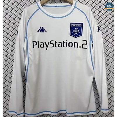 Max Maillot Retro 2003-04 AJ Auxerre Domicile Manche Longue