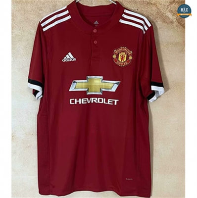 Maillot Retro 2017-18 Manchester United Domicile