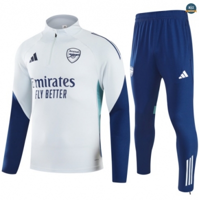 Vente Max Survetement Arsenal 2025/26 Gris Clair/Bleu Marine