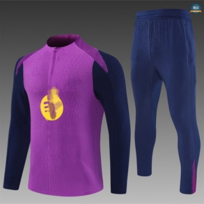 Choix Max Survetement Barcelone 2025/26 Violet/Bleu Marine