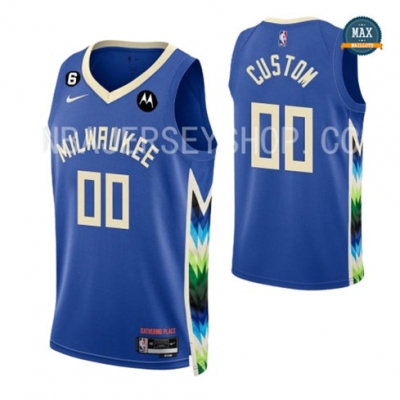 Max Maillot Custom, Milwaukee Bucks 2022/23 - City Original