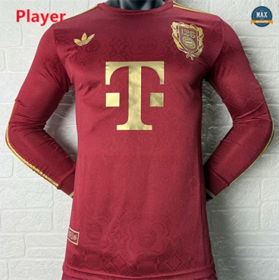 Max Maillots Player Version 2025/26 Bayern Munich 125e ​​anniversaire Manche Longue