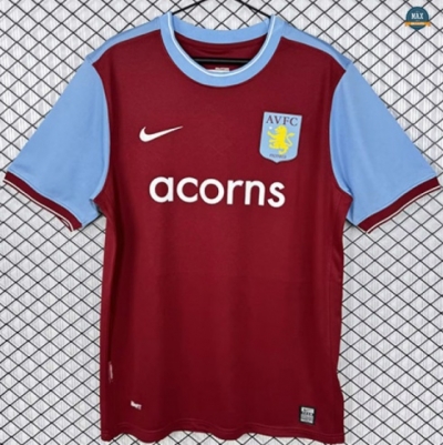 Max Maillots Retro 2009-10 Aston Villa Domicile