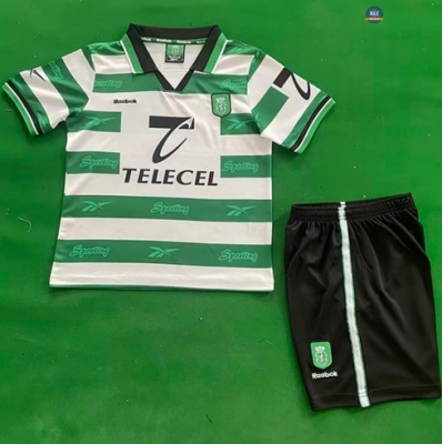 Max Maillots Retro 1999-00 Sporting CP Enfant Domicile