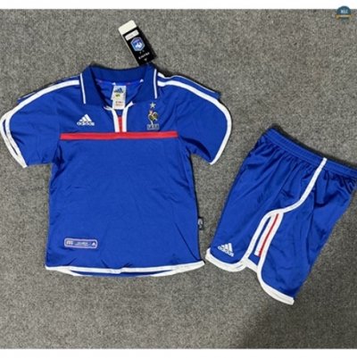 Max Maillot Rétro France Enfant Domicile 2000