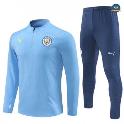 Achat Max Survetement Enfant Manchester City 2024/25 bleu clair