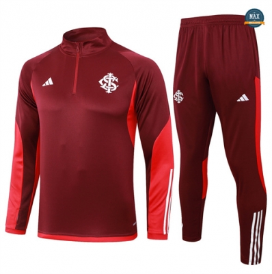 Soldes Max Survetement SC Internacional 2024/25 rouge bordeaux