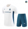 Prix Max Maillot Training Olympique Marseille + Short 2024/25 Blanc