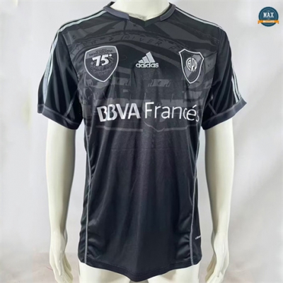 Max Maillots Retro 2013-14 River Plate noir 75e Anniversaire