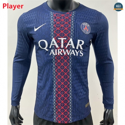 Max Maillots Paris Saint Germain Player Domicile Manche Longue 2025/26