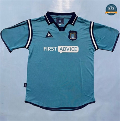 Max Maillots Retro 2002-03 Manchester City Domicile