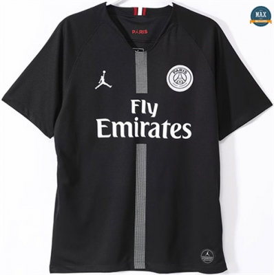 Max Maillots Retro 2018-19 Paris Saint Germain Noir