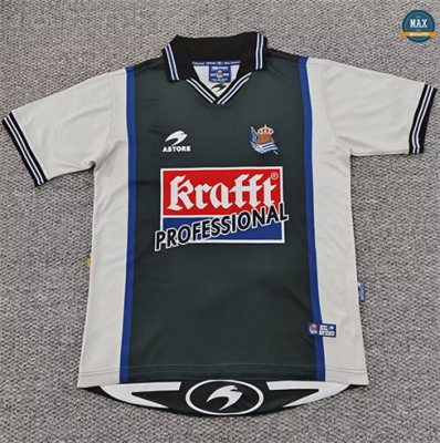 Max Maillot Retro 2000-02 Real Sociedad Exterieur