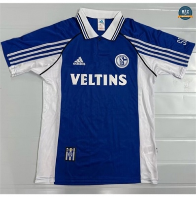 Maillot Retro Foot 1998-00 Schalke 04 Domicile