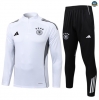 Maxmaillots Survetement Allemagne 2025/26 Blanc/Noir Pas Chere