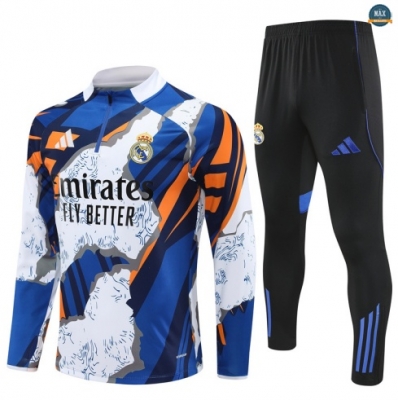 Maxmaillots Survetement Real Madrid 2025/26 Jaune/Bleu/Noir discout