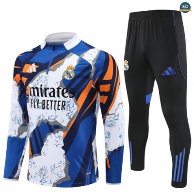Maxmaillots Survetement Real Madrid 2025/26 Jaune/Bleu/Noir discout