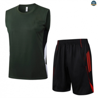 Maxmaillots Training Bayern Munich Ensemble Short Débardeur 2025/26 Vert/Rouge/Blanc discout