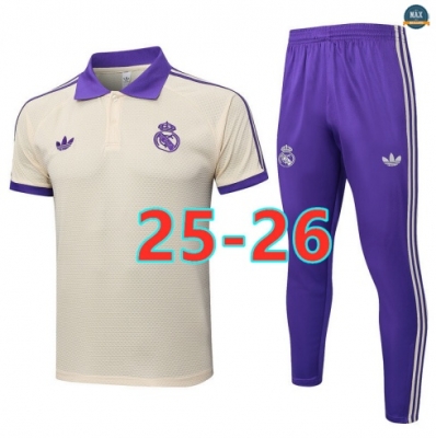 Maxmaillots Training Polo Real Madrid 2025/26 abricot/Violet Online
