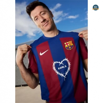 Créer Max Maillot Barcelone Domicile édition spéciale 2024/25 pas cher fiable