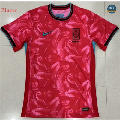 Max Maillots Corée Player Version 2024/25 rouge