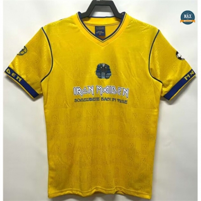 Max Maillots Retro 2008 Iron Maiden Jaune